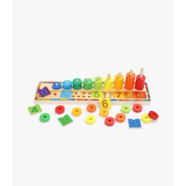 TopBright Rainbow Donuts Count & Match Numbers