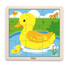 Wooden Puzzle - Duck (9pcs)