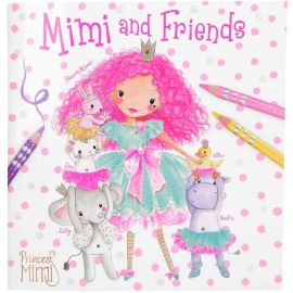 Top Model-Princess Mimi and Friends Colouring Book