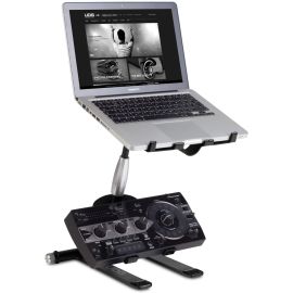 UDG Creator Laptop/Controller Stand Aluminium Black U6010BL