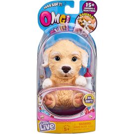 OMG Pets Soft Squishy Puppy That Comes to Life - Interactive Soft Puppy - Poodles