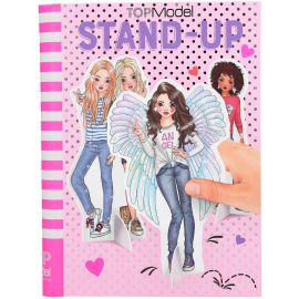 TOPModel - Colouring Book  Stand Up with Creative NoteBook