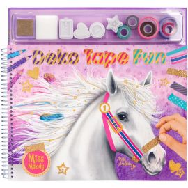 Top Model-Colouring Book with Masking Tape Miss Melody