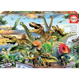 Educa - Borras Dinosaur Puzzle - 500pc