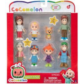 CoComelon WT0047 8 Figure Pack (Family), Multicolour