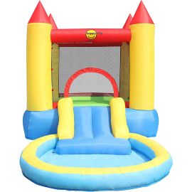 Happy Hop - Castle Pool & Slide - 365 x 200 x 190 cm