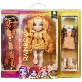 Rainbow High Fashion Doll- Winter Theme Poppy (Orange)