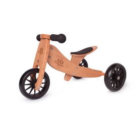 Kinderfeets- 2-in-1 Tiny Tot Tricycle & Balance Bike - Bamboo