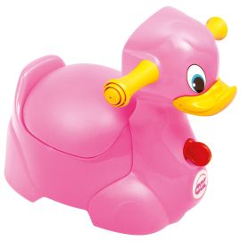 Oak Baby Duck Training Potty - Pink