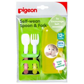 Pigeon - Self-Wean Spoon & Fork