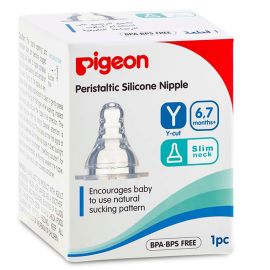 Pigeon - Peristaltic Nipple (Y) 1pc Box