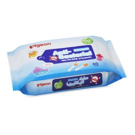 Pigeon - Anti Bacterial Wipes 60 Sheets