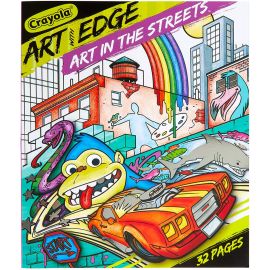 Crayola Art with Edge Coloring Book, Art in The Streets