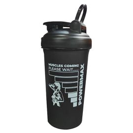 PowerMax - Protein Shaker Bottle 700ml - Black