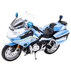 Maisto - Police Motorcycles Bmw Stradale - Black/Light Blue