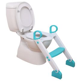Dreambaby - Step-Up Toilet Topper - Aqua & White