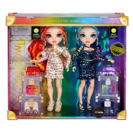 Twins Fashion Dolls (2-Pack) Laurel & Holly De'Vious with accessories
