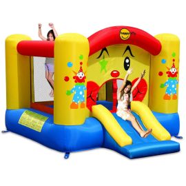 Happy Hop - Clown Slide & Hoop Bouncer - 300 x 225 x 175 cm