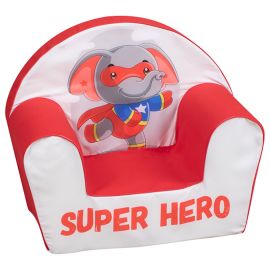 Delsit - Arm Chair Elephant Super Hero - Red