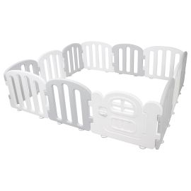 iFam - First Baby Room 180x200 White & Light Grey 12EA