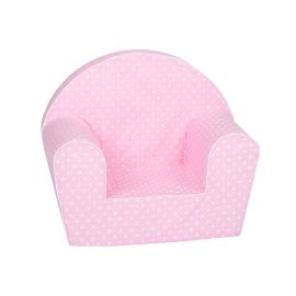 Delsit Arm Chair Pink Polka Dots 