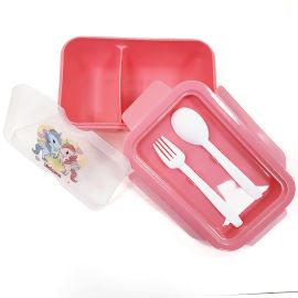 Eazy Kids Unicorn Snack Box wt Spoon & Fork - Bestie