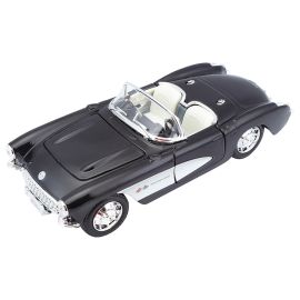 Maisto - 1:24 Scale 1957 Chevrolet Corvette Car - Black