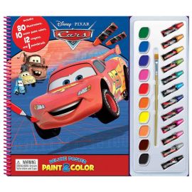 Disney Cars Deluxe Poster Paint & Color