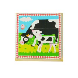 6-Side Puzzles - Farm Animals