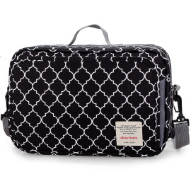 Little Story Baby Diaper Changing Clutch Kit-Black