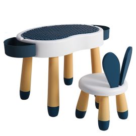 Lovely Baby - Plastic Table And Chair Set For Kids - Rabbit