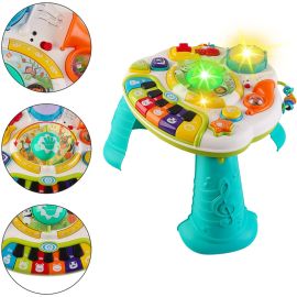 Kids Melody - Multifunctional Learning Table - Learn in Play - with Microphone - Bluetooth Connectivity - Suitable from Birth