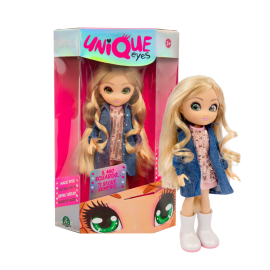 Unique Eyes -  Fashion Doll - Amy - Suitable for 3 years and above.