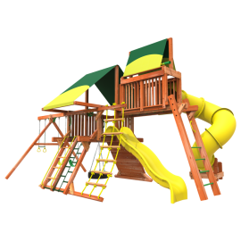 Woodplay -  Outback 5' Combo D PlaySet