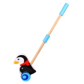 Tooky Toy - Push Along Penguin