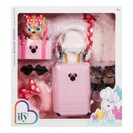 Disney Ily 4ever 18" Doll Minnie Inspired Deluxe Travel Fashion Set New