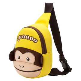 Nohoo - Jungle Monkey Chest Bag - Yellow