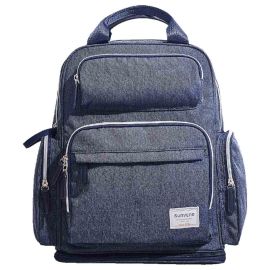 Sunveno - Extendable Diaper Backpack - Navy Blue