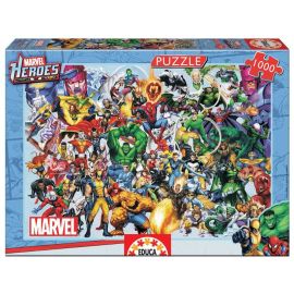 Educa - Collage of Marvel Superheroes Puzzle - 1000Pcs