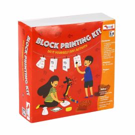 CocoMoco Kids Block Printing DIY Activity Kit