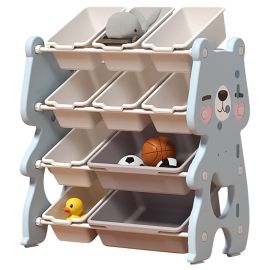 Lovely Baby - Bear Storage Rack W/ 10 Boxes
