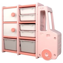 Lovely Baby - Storage Rack Truck - Pink