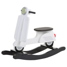 Lovely Baby - Rocking Scooter - White