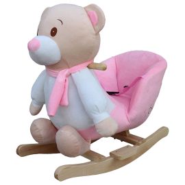 Lovely Baby - Rocking Bear - Pink