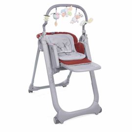 Chicco - Polly Magic Relax High Chair 0-3y - Red Passion