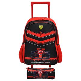 Ferrari Merchandise - Trolley Bag 16" & Pencil Case
