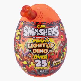 Smashers Epic Egg Mega Light-Up Dino, Dinosaur Toy, 25 Surprises, Multicolor