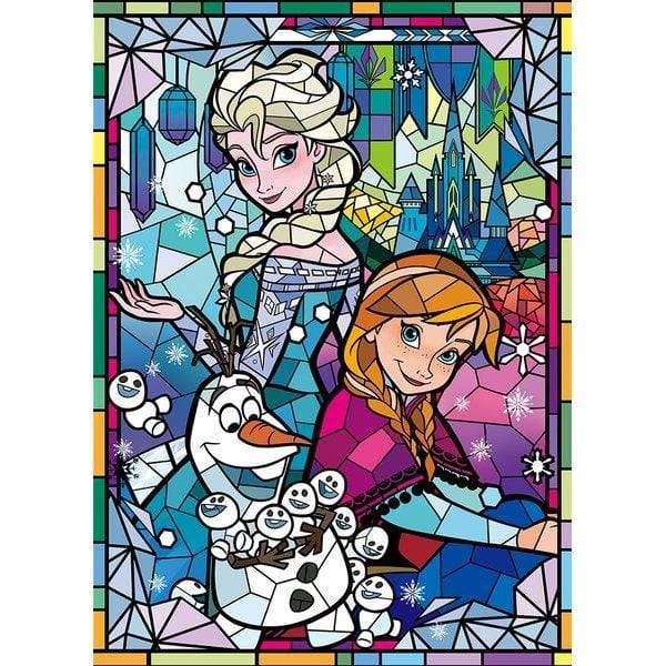 Disney Frozen Stained Glass Paint by Numbers - Goodnessfind
